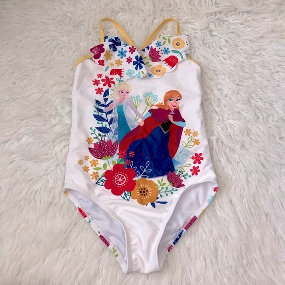 Disney Other - Disney Frozen Elsa and Anna One Piece Swim
